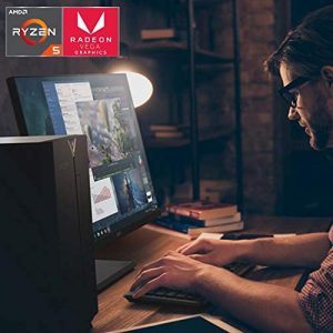 Acer Aspire TC-390-UA92 Desktop, AMD Ryzen 5 3400G Quad-Core Processor, AMD Radeon RX Vega 11 Graphics, 12GB DDR4, 512GB NVMe M.2 SSD, 8X DVD, Wi-Fi 5, Windows 10 Home