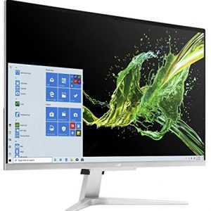 Acer Aspire C27-962-UA91 AIO Desktop, 27" Full HD Display, 10th Gen Intel Core i5-1035G1, NVIDIA GeForce MX130, 12GB DDR4, 512GB SSD, 802.11ac Wi-Fi, Wireless Keyboard and Mouse, Windows 10 Home