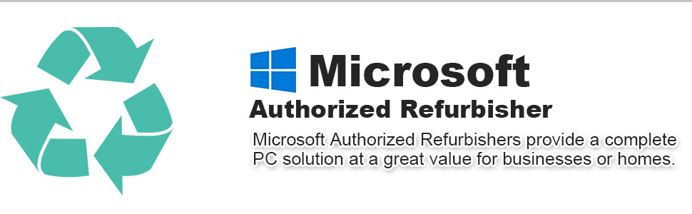 Microsoft Authorized Refurbisher