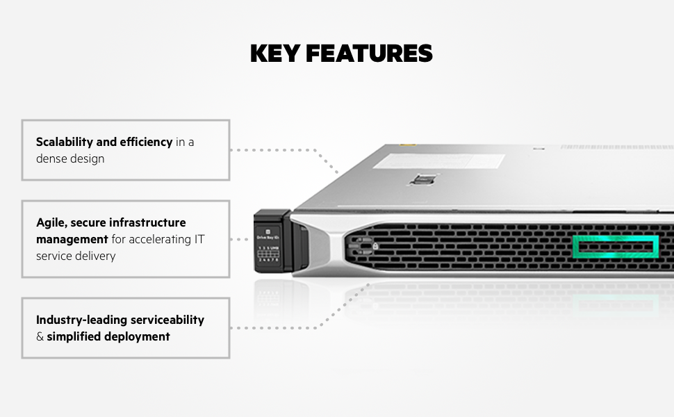 DL160 Gen10 Server - Key Features