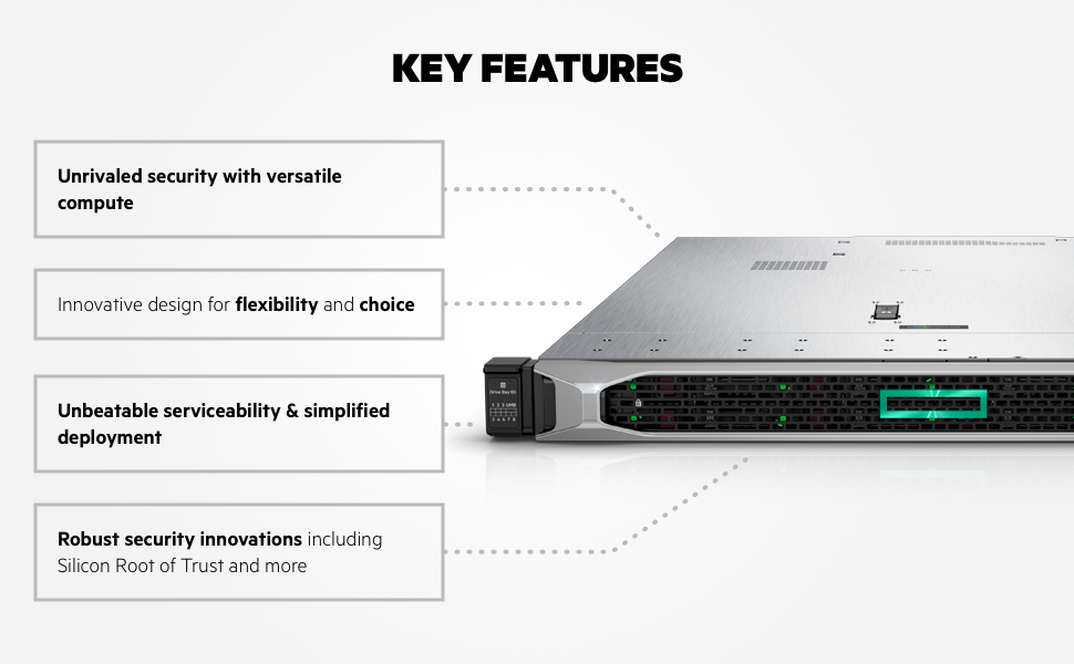 DL360 Gen10 Server - Key Features