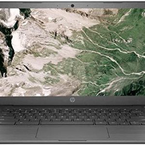 2021 HP 14inch Chromebook, AMD Dual-Core Processor Up to 2.30GHz, 4GB DDR4, 32GB eMMC SSD, Chrome OS-(Renewed)