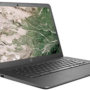 2021 HP 14inch Chromebook, AMD Dual-Core Processor Up to 2.30GHz, 4GB DDR4, 32GB eMMC SSD, Chrome OS-(Renewed)