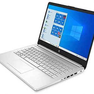 HP Premium Laptop (2021 Latest Model), 14" HD Touchscreen, AMD Athlon Processor, 8GB RAM, 128GB SSD, Webcam, HDMI, Bluetooth, Wi-fi, Long Battery Life, Online Conferencing, Natural Silver, Win 10