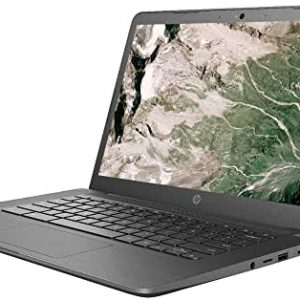 2021 HP 14inch Chromebook, AMD Dual-Core Processor Up to 2.30GHz, 4GB DDR4, 32GB eMMC SSD, Chrome OS-(Renewed)