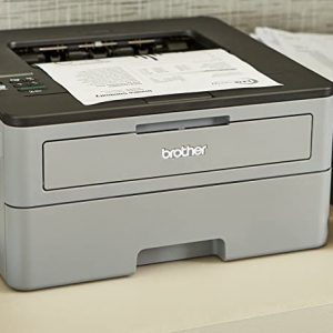 Brother Compact Monochrome Laser Printer, HL-L2350DW, Wireless Printing, Duplex Two-Sided Printing, Bitswift Shop Dash Replenishment Ready