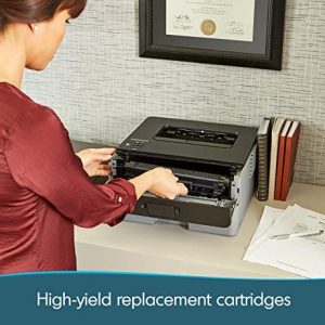 Brother Compact Monochrome Laser Printer, HL-L2350DW, Wireless Printing, Duplex Two-Sided Printing, Bitswift Shop Dash Replenishment Ready