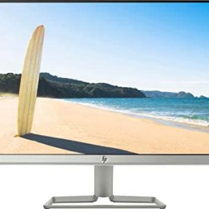 HP 27-Inch FHD Monitor with Built-in Audio (27fwa, White)