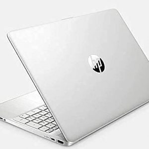 HP 15.6" HD Touchscreen Laptop 11th Gen Intel Dual-Core i3-1115G4 Up to 4.1GHz Beats i7-8550U, 8GB RAM, 256GB SSD, WiFi, HDMI, Bluetooth, Webcam, Windows 11, Silver, EROSEFLAMINGO Accessories
