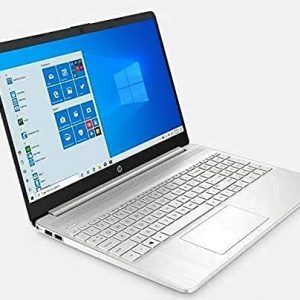 HP 15.6" HD Touchscreen Laptop 11th Gen Intel Dual-Core i3-1115G4 Up to 4.1GHz Beats i7-8550U, 8GB RAM, 256GB SSD, WiFi, HDMI, Bluetooth, Webcam, Windows 11, Silver, EROSEFLAMINGO Accessories