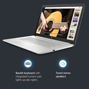 HP Pavilion 17.3" FHD Laptop 2022, 11th Gen Intel Core i5-1135G7(up to 4.2 GHz), 16GB DDR4 RAM, 1TB HDD+128GB PCIe SSD, Wi-Fi 5, Bluetooth, Backlit Keyboard, Windows 11, Silver, w/ 3in1 Accessories