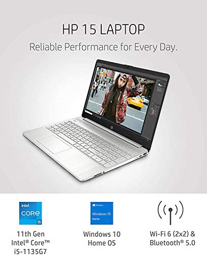 2021 Newest HP 15.6 FHD IPS Flagship Laptop, 11th Gen Intel 4-Core