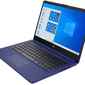 2021 Newest HP Premium 14-inch HD Laptop, Intel Dual-Core Processor Up to 2.8GHz, 16GB RAM, 64GB eMMC Storage, Webcam, Bluetooth, HDMI, Wi-Fi, Blue, Windows 10 with 1 Year Microsoft 365