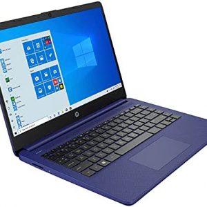 2021 Newest HP Premium 14-inch HD Laptop, Intel Dual-Core Processor Up to 2.8GHz, 16GB RAM, 64GB eMMC Storage, Webcam, Bluetooth, HDMI, Wi-Fi, Blue, Windows 10 with 1 Year Microsoft 365