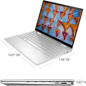 HP - Envy x360 2-in-1 13.3" OLED IPS Touch-Screen Laptop, Intel Evo i7-1195G7 up to 5.0 GHz, Intel Iris Xe Graphics, Thunderbolt 4, 11hr BatteryLife, Fingerprint, 8GB RAM, 512GB PCIe SSD, Webcam