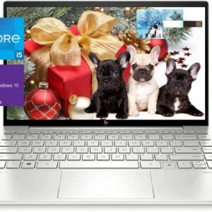 2021 Newest HP Premium Envy Laptop, 13.3" FHD IPS Display, 11th Gen Intel Core i5-1135G7 Quad-Core Processor, 8GB DDR4, 512GB SSD, Wi-Fi, Backlit Fingerprint, Webcam, Windows 10 Pro, 32GB ES USB Card