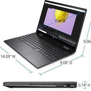 Newest HP Envy X360 2 in 1 15.6" FHD Touchscreen Laptop, AMD 4th Gen 8-Core Ryzen 7 4700U (Beat i7-8550U), 20GB RAM, 1TB PCIe SSD, Backlit Keyboard, Fingerprint Reader, Windows 10