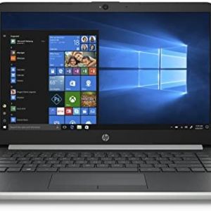 HP 14-inch Laptop, Intel Pentium Silver N5000 Processor, 4 GB SDRAM, 128 GB Solid State Drive, Windows 10 Home in S Mode (14-df0010nr, Natural Silver)
