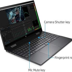Newest HP Envy X360 2 in 1 15.6" FHD Touchscreen Laptop, AMD 4th Gen 8-Core Ryzen 7 4700U (Beat i7-8550U), 20GB RAM, 1TB PCIe SSD, Backlit Keyboard, Fingerprint Reader, Windows 10