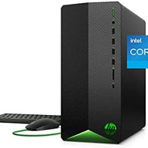 HP Pavilion Gaming PC, NVIDIA GeForce GTX 1650, 11th Gen Intel Core i5-11400F Processor, 8 GB RAM, 512 GB SSD, Windows 11, Wi-Fi 5 & Bluetooth 4.2, 9 USB Ports, Pre-Built PC (TG01-2040, 2021)