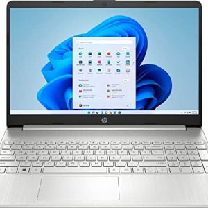Newest HP Notebook Laptop, 15.6" HD Touchscreen, AMD Ryzen 3 3250U Processor, 8GB DDR4 RAM, 256GB PCIe NVMe SSD, Media Card Reader, Wi-Fi, Bluetooth, Windows 11 Home, Silver