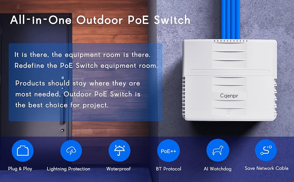 outdoor poe switch