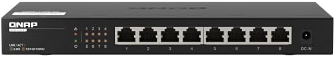 QNAP 8-Port 2.5GbE Plug & Play unmanaged Network Switch (QSW-1108-8T-US)