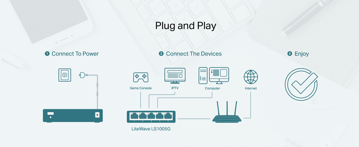 Plug and play switch
