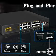 16 port POE Switch