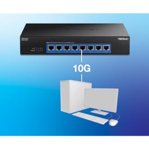 8-Port 10G Unmanaged Switch