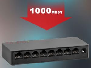 1000Mbps Network Switch