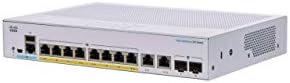 Cisco Business CBS250-8PP-E-2G Smart Switch, 8 Port GE, Partial PoE, Ext PS, 2x1G Combo, Limited Lifetime Protection (CBS250-8PP-E-2G-NA)