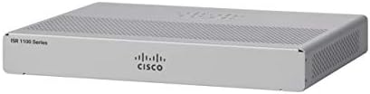 Cisco C1101-4P Integrated Services Router with 4-Gigabit Ethernet (GbE) Ports, GE Ethernet WAN Router, Integrated USB 3+, 1-Year Limited Hardware Warranty (C1101-4P) (Renewed)
