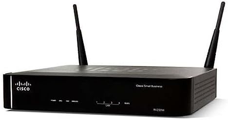 Cisco RV220W Wireless Network Security Firewall Wired and Wireless Connectivity for Small Office