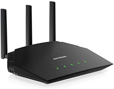 NETGEAR 4-Stream 6 Router (R6700AXS) – with 1-Year Armor Cybersecurity Subscription - AX1800 Wireless Speed (Up to 1.8 Gbps) | Coverage up to 1,500 sq. ft., 20+ devices, AX WiFi 6 w/ 1yr Security