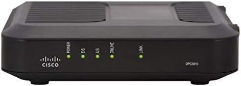 Cisco DPC3010 DOCSIS 3.0 8x4 Cable Modem (Renewed)