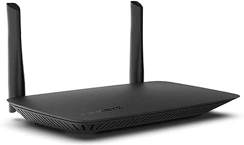 Linksys WiFi 5 Router, Dual-Band, 1,500 Sq. ft Coverage, 10+ Devices, Parental Control, Supports Guest WiFi, Speeds up to (AC1200) 1.2Gbps - E5400
