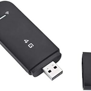 4G Router, 4G LTE USB Portable Smart Router Pocket Mobile Network Hotspot USB Modem Wireless with SIM Card Slot for Car Outdoor