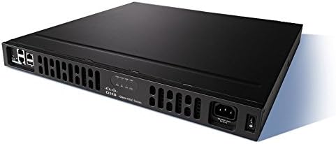 CISCO 4331 Router 3 Ports - 6 Slots - Desktop, Rack-mountable, Wall Mountable / ISR4331/K9 /