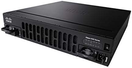 Cisco ISR 4431 Wired Router Gigabit Ethernet Black ISR 4431 UC Bundle, PVDM4-64, UC License