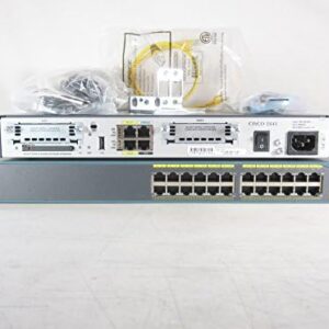 Cisco Systems CCNA CCNP CCIE SECURITY Lab WS-C2960-24TT-L Switch and a Cisco 1841 ISR Router